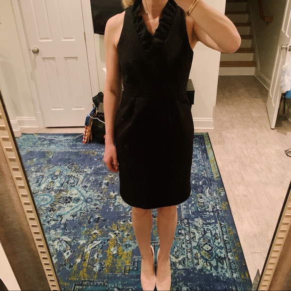 Taylor black sleeveless cocktail dress - Picture 3 of 8